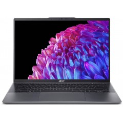 Ноутбук Acer Swift Go 14 SFG14-63-R8U9, 14" OLED, Ryzen 5 8645HS/ 16Gb/ 1TbSSD/ W11/ Grey (NX.KTSCD.002)