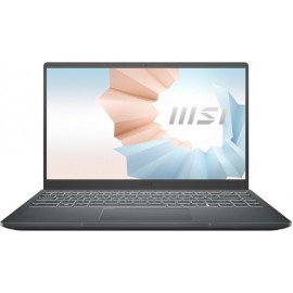Ноутбук MSI Modern 14 C12MO-689RU, 14" IPS, Core i5 1235U/ 16Gb/ 512SSD/ W11/ Grey (9S7-14J111-689)
