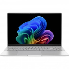 Ноутбук Asus Vivobook S 15 OLED S5507QA-MA007W, 15.6" OLED, Snapdragon X Elite X1P-42-100/ 16Gb/ 1TbSSD/ W11/ Silver (90NB14Q2-M005F0)