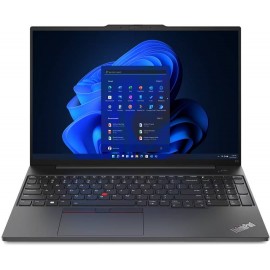 Ноутбук Lenovo ThinkPad E16 Gen 1 (21JN009WRT), 16" IPS, Core i7 1355U/ 16Gb/ 512SSD/ W11/ Black