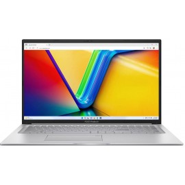 Ноутбук Asus VivoBook 17 X1704VA-AU302, 17.3" IPS, Core 7 150U/ 16Gb/ 1TbSSD/ Silver (90NB13X1-M000K0)