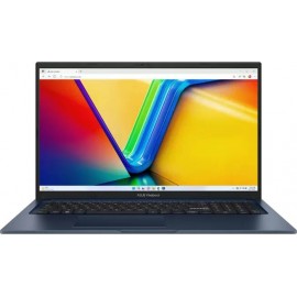 Ноутбук Asus VivoBook 17 X1704ZA-AU086, 17.3" IPS, Core i3 1215U/ 8Gb/ 512SSD/ Blue (90NB10F2-M00340)