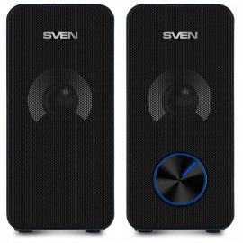 Акустика Sven 335, пластик, 2х3Вт, черный
