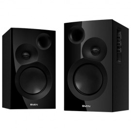 Акустика Sven SPS-635, дерево, 2х20Вт, черный