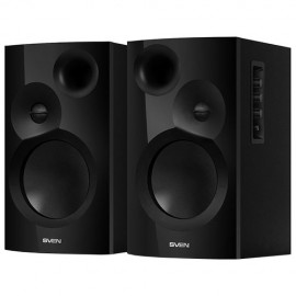 Акустика Sven SPS-701, дерево, 2х20Вт, черный