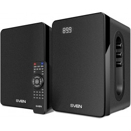 Акустика Sven SPS-710, дерево, 2х20Вт, черный