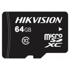 Карта памяти 64Gb Hikvision HS-TF-C1/64G, SD Micro, SDHC Class 10