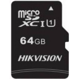 Карта памяти 64Gb Hikvision HS-TF-C1(STD)/64G/ZAZ01X00/OD, SD Micro, SDHC Class 10