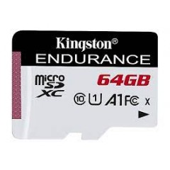 Карта памяти 64Gb Kingston High Endurance SDCE/64GB, SD Micro, SDXC Class 10, UHS-I U1