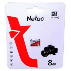 Карта памяти 8Gb Netac P500 ECO NT02P500ECO-008G-S, SD Micro, SDHC Class 10, UHS-I U1