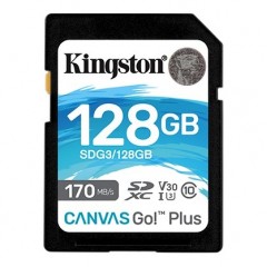 Карта памяти 128Gb Kingston SDG3/128GB, SD, SDXC Class 10, UHS-I U3