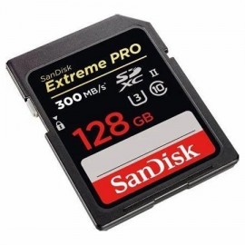 Карта памяти 128Gb SanDisk Extreme Pro SDSDXDK-128G-GN4IN, SD, SDXC Class 10, UHS-II U3