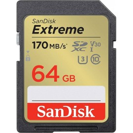 64Gb SanDisk Extreme SDSDXV2-064G-GNCIN, SDHC UHS-I