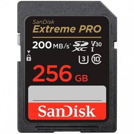 Карта памяти 256Gb SanDisk Extreme Pro SDSDXXD-256G-GN4IN, SD, SDXC Class 10, UHS-I U3