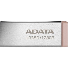 128Gb AData UR350 UR350-128G-RSR/BG, USB3.2, серебристый/коричневый