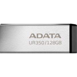 128Gb AData UR350 UR350-128G-RSR/BK, USB3.2, серебристый/черный