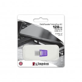 128Gb Kingston DataTraveler microDuo 3C DTDUO3CG3/128Gb, USB3.2 + USB Type-C