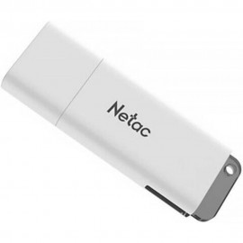 128Gb Netac U185 NT03U185N-128G-20WH, USB2.0, White