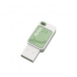 128Gb Netac UA31 NT03UA31N-128G-32GN, USB3.2, White/Green