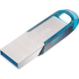 128Gb SanDisk Cruzer Ultra Flair SDCZ73-128G-G46B, USB3.0, синий