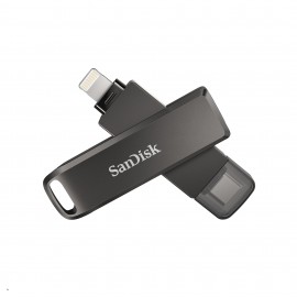 128Gb SanDisk iXpand Luxe SDIX70N-128G-GN6NE, USB3.2 Type-C + Lightning, Black