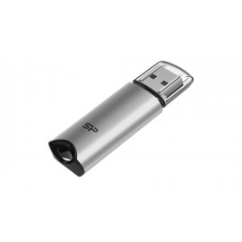 128Gb Silicon Power Marvel M02 SP128GBUF3M02V1S, USB3.2, серебристый