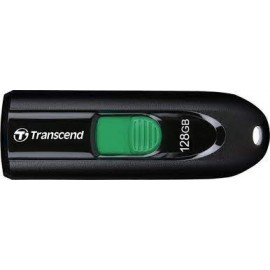 128Gb Transcend JetFlash 790C TS128GJF790C, USB3.0, черный/зеленый