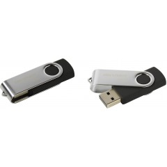 16Gb Hikvision M200S HS-USB-M200S/16G, USB2.0, Silver/Black