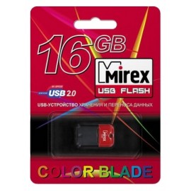 16Gb Mirex ARTON RED 13600-FMUART16, USB2.0