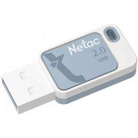 16Gb Netac UA31 NT03UA31N-016G-20BL, USB2.0, White/Blue