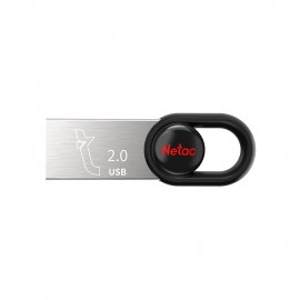 16Gb Netac UM2 NT03UM2N-016G-20BK, USB2.0, черный-серебристый