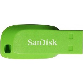 16Gb SanDisk Cruzer Blade SDCZ50C-016G-B35GE, USB2.0, Electric Green
