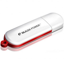 16Gb Silicon Power Lux Mini 320 SP016GBUF2320V1W, USB2.0, White