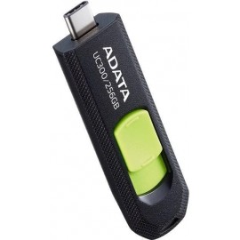 256Gb AData UC300 ACHO-UC300-256G-RBK/GN, USB3.2 Type-C, Black/Green