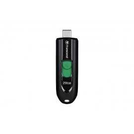 256Gb Transcend JetFlash 790C TS256GJF790C, USB3.0, черный/зеленый