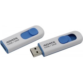 32Gb AData C008 AC008-32G-RWE, USB2.0, White/Blue