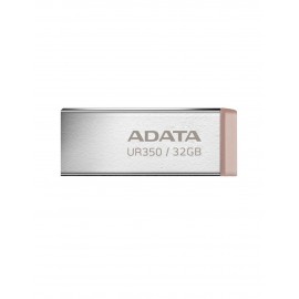 32Gb AData UR350 UR350-32G-RSR/BG, USB3.2, серебристый/коричневый