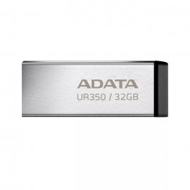 32Gb AData UR350 UR350-32G-RSR/BK, USB3.2, серебристый/черный