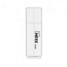 32Gb Mirex LINE WHITE 13600-FMULWH32, USB2.0