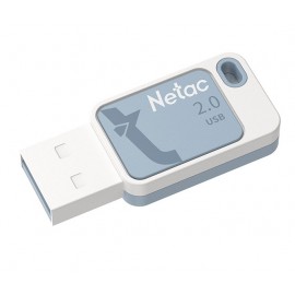32Gb Netac UA31 NT03UA31N-032G-20BL, USB2.0, White/Blue