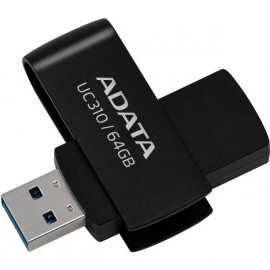 64Gb AData UC310 UC310-64G-RBK, USB3.2, Black