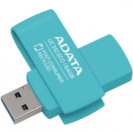 64Gb AData UC310 Eco UC310E-64G-RGN, USB3.2, Green