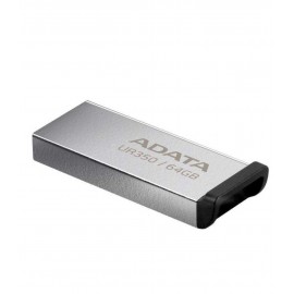 64Gb AData UR350 UR350-64G-RSR/BK, USB3.2, серебристый/черный