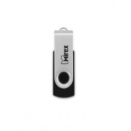 64Gb Mirex SWIVEL BLACK 13600-FMURUS64, USB2.0