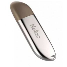 64Gb Netac U352 NT03U352N-064G-20PN, USB2.0, серебристый