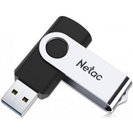 64Gb Netac U505 NT03U505N-064G-30BK, USB3.0, черный-серебристый