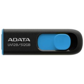 512Gb AData UV128 AUV128-512G-RBE, USB3.0, Black/Blue