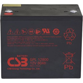 12V / 80Ah, аккумулятор для UPS, CSB GPL12800