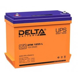 12V / 55Ah, аккумулятор для UPS, Delta DTM 1255 L