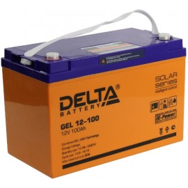 12V / 100Ah, аккумулятор для UPS, Delta GEL 12-100